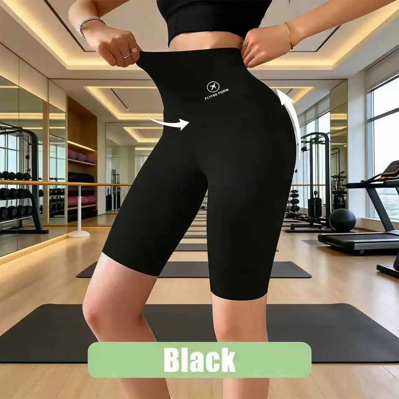 Jo 2026 New Women's High-Waisted Sports Shorts for Cycling Jogging Fitness and Yoga gym shorts