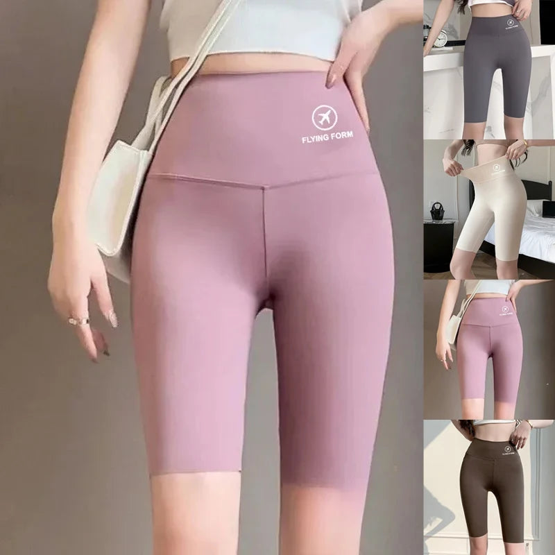 Butt Lifting High Waisted Yoga Shorts Women M L XL