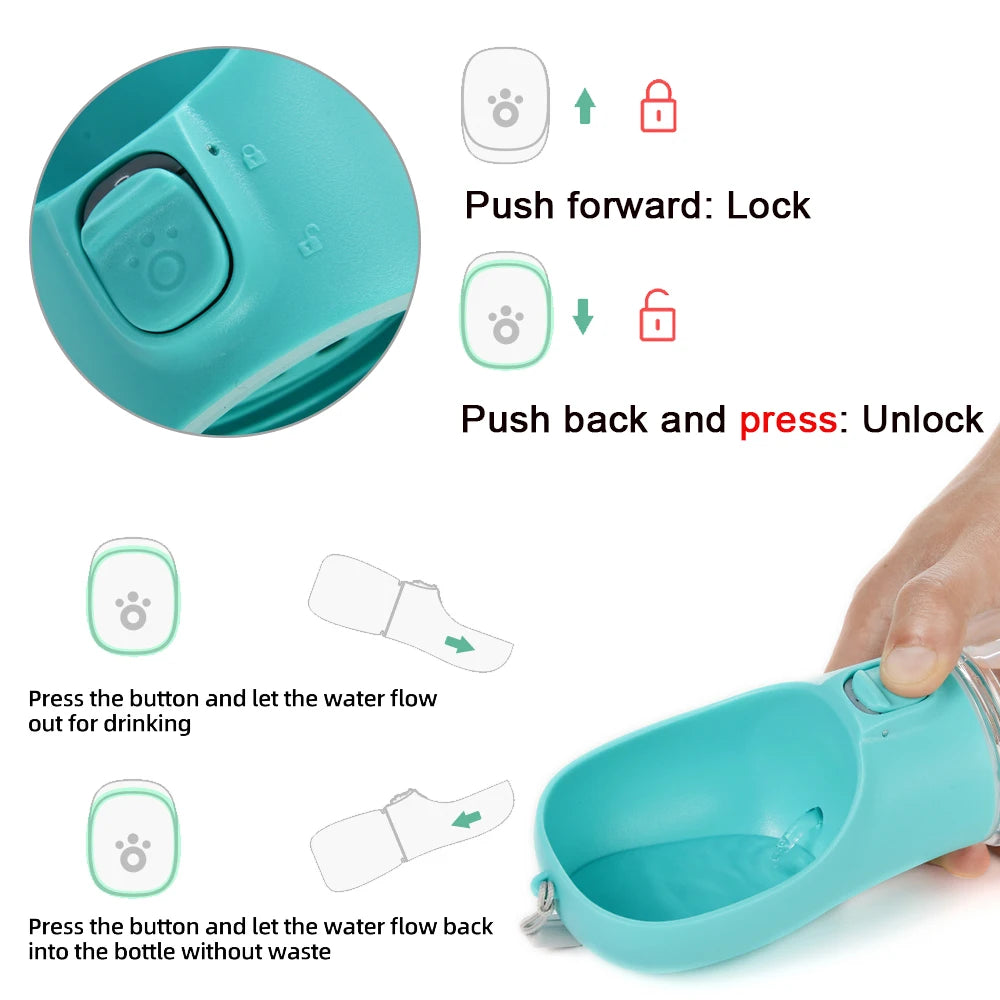 Jo Refined Outdoor Pet Water Bottle