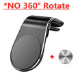 Magnetic Car Phone Holder Air Vent Mount Smartphone Clip 360 Rotation