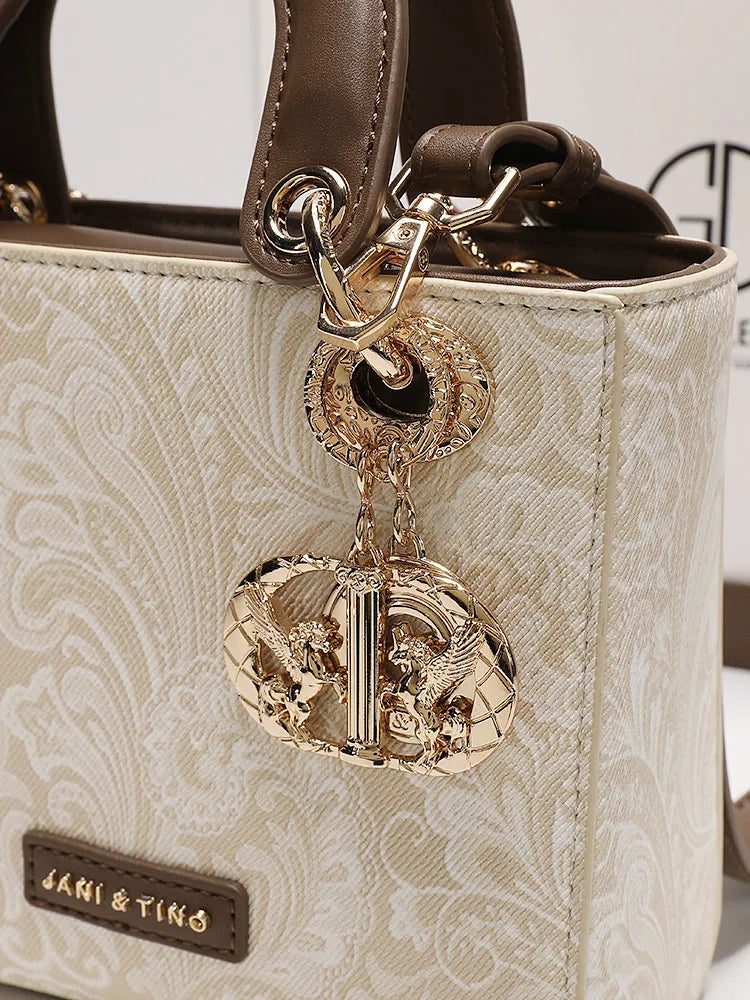 Jo Luxury and Versatile Handheld Square Bag