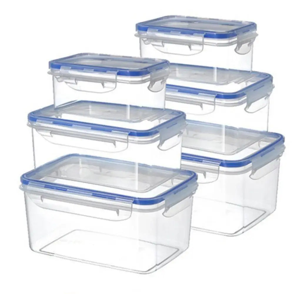 Refrigerator Preservation Box, Double-Layer, Large Capacity, Sealed Box, Vegetable and Fruit, Food Grade, Drain