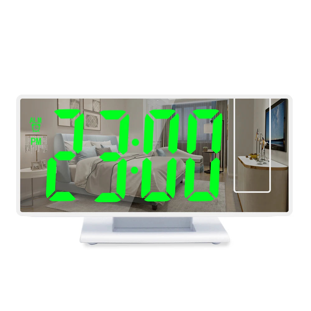 The Modern 180° Time & Temp Projector