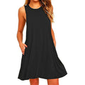 Jo Breezy Pleated Pocket Tank Dress