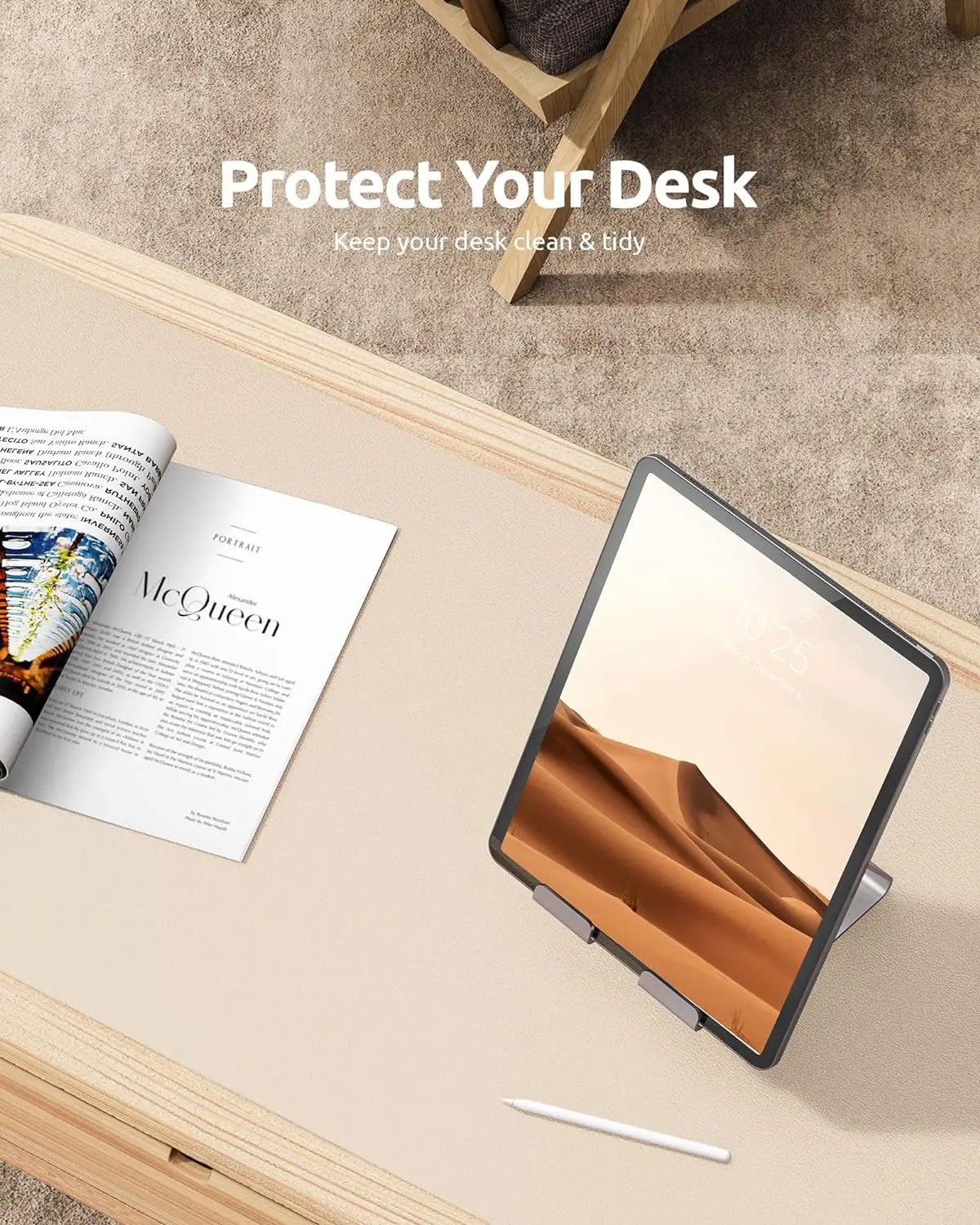 Jo Sleek Non-Slip Desk Mat