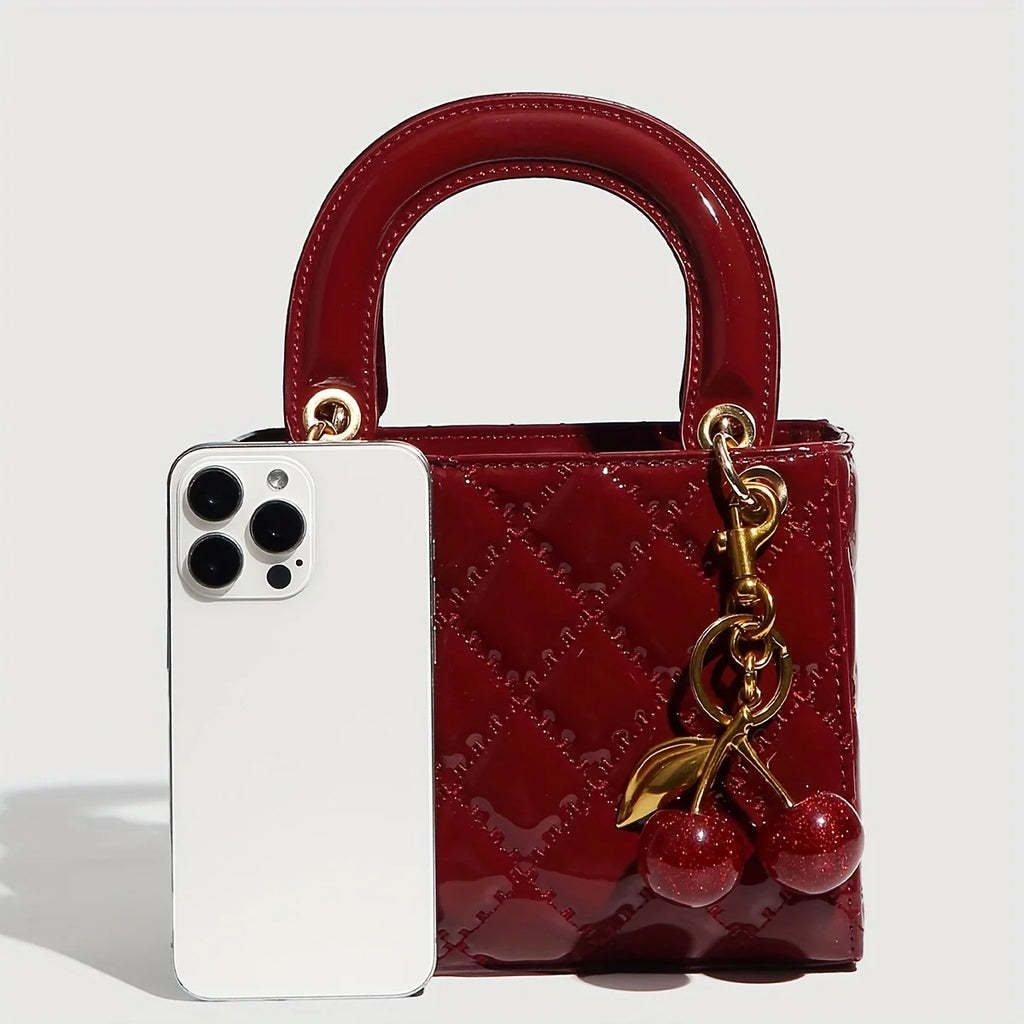 Jo 2026 New Fashion Elegant PU Leather Shoulder Bag