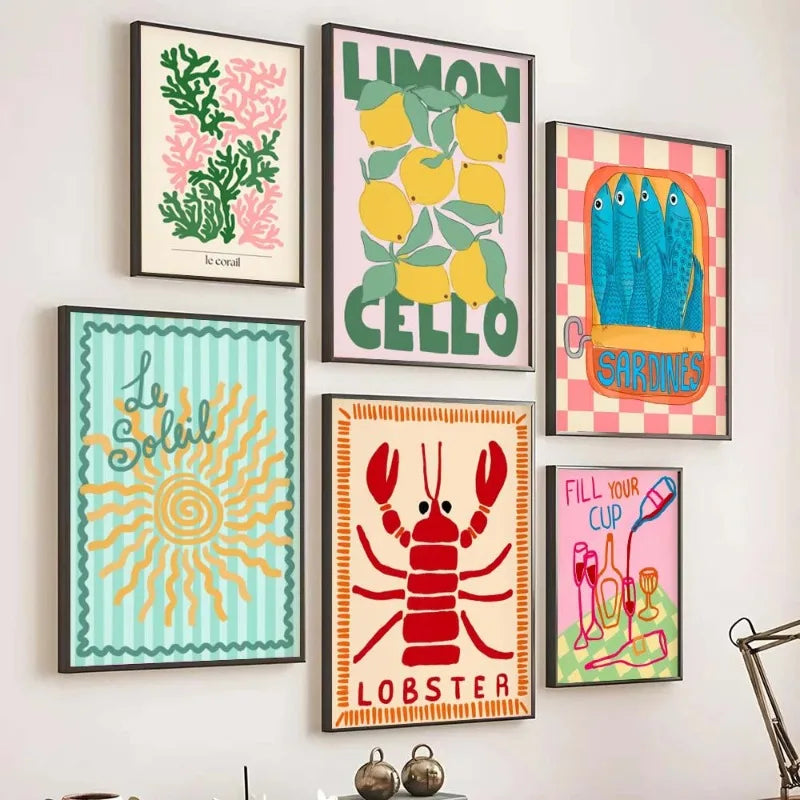 Jo Tropical Preppy Art Collection