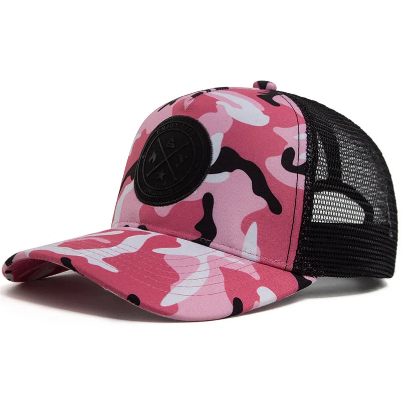 Modern Casual Mesh Hip-Hop Hat