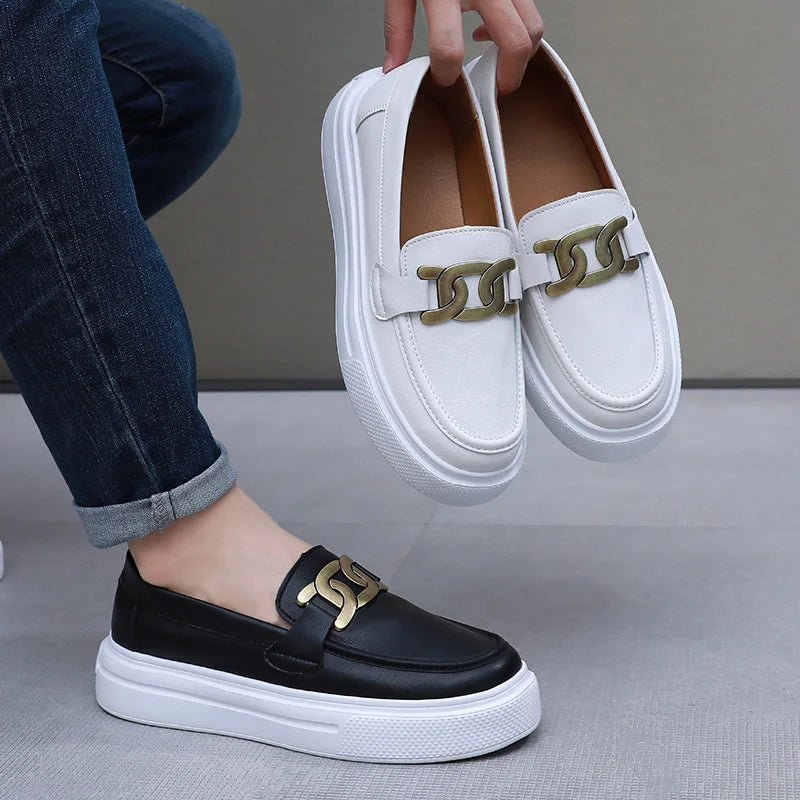 Jo Everyday Elegant Leather Loafers