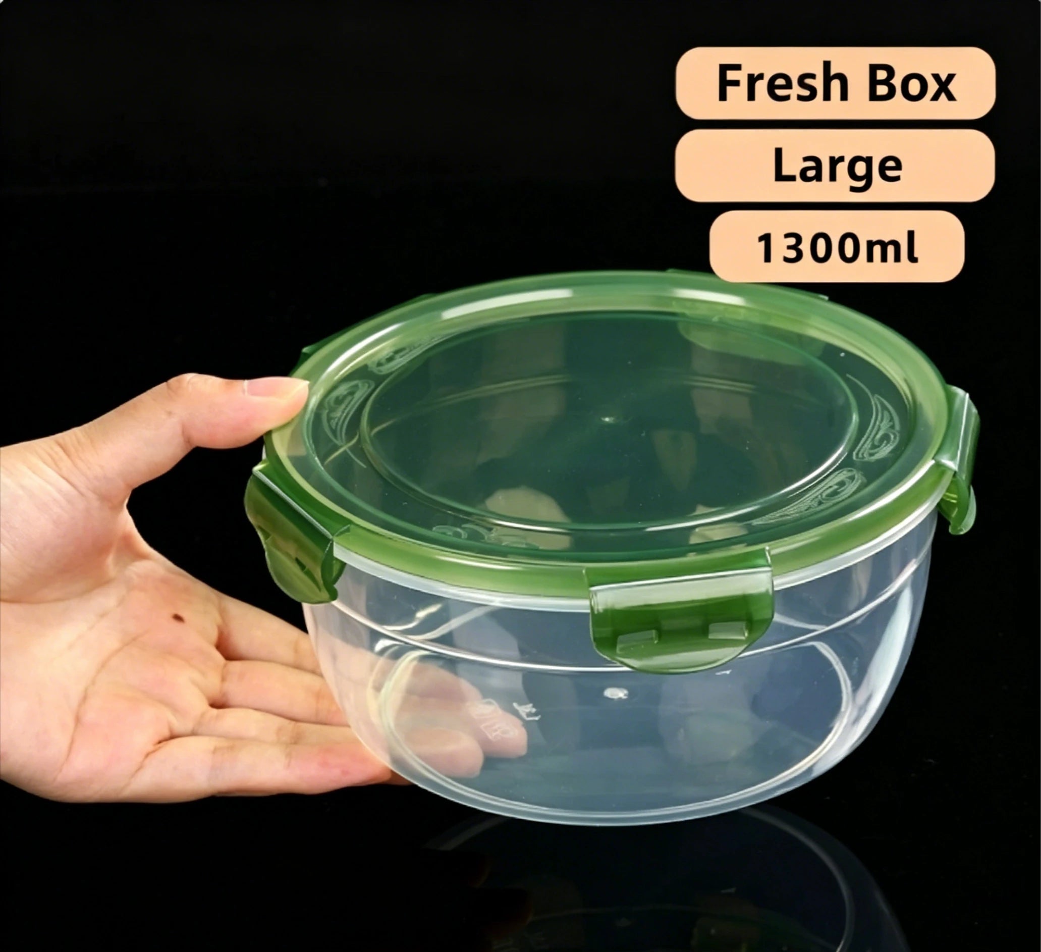 8pcs/set (4 Containers+4 Sealed Lids)
