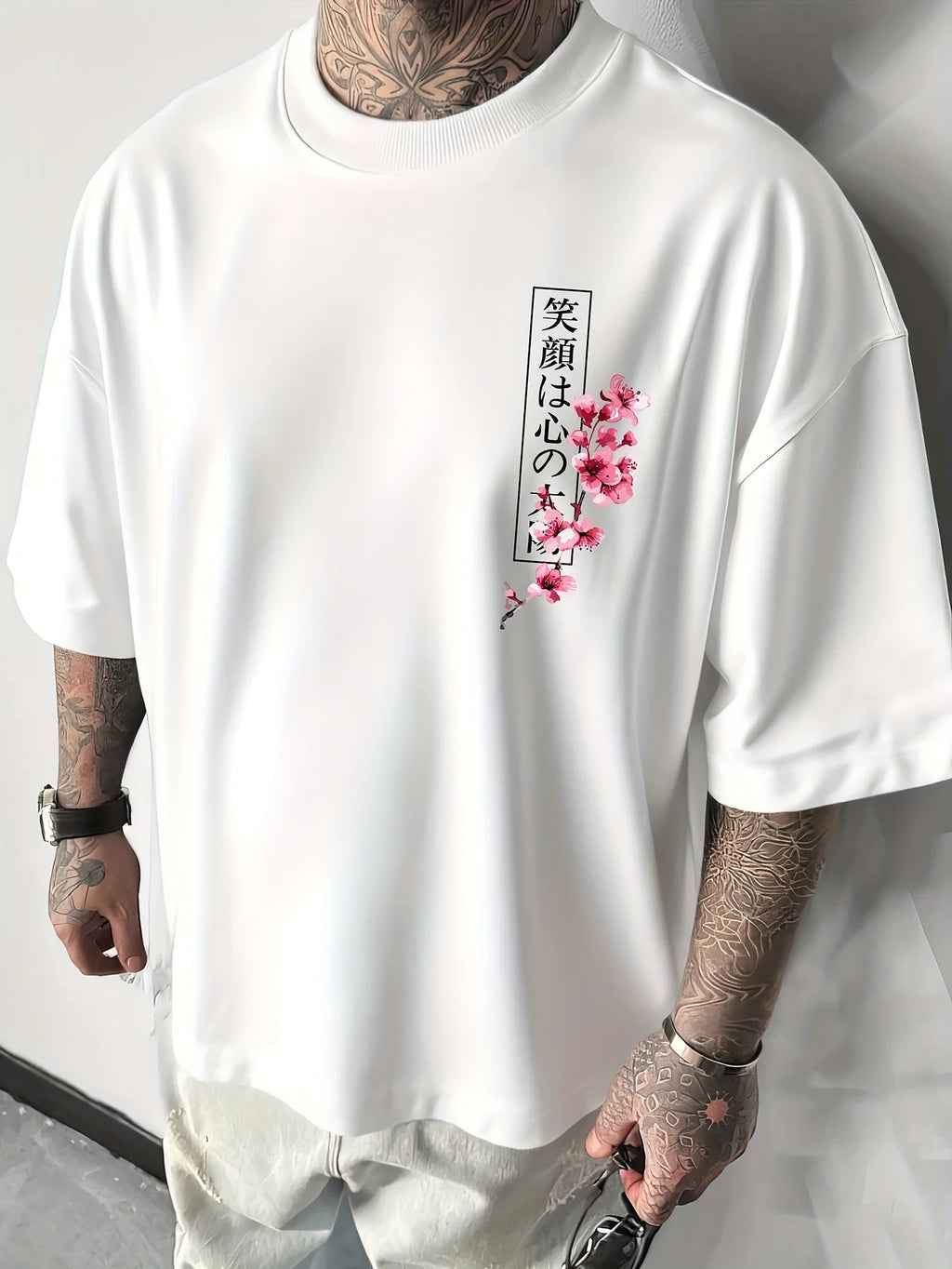 Jo Japanese Cherry Blossom Print 100% Cotton