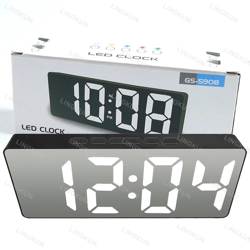 Jo Signature Mirror Alarm Clock