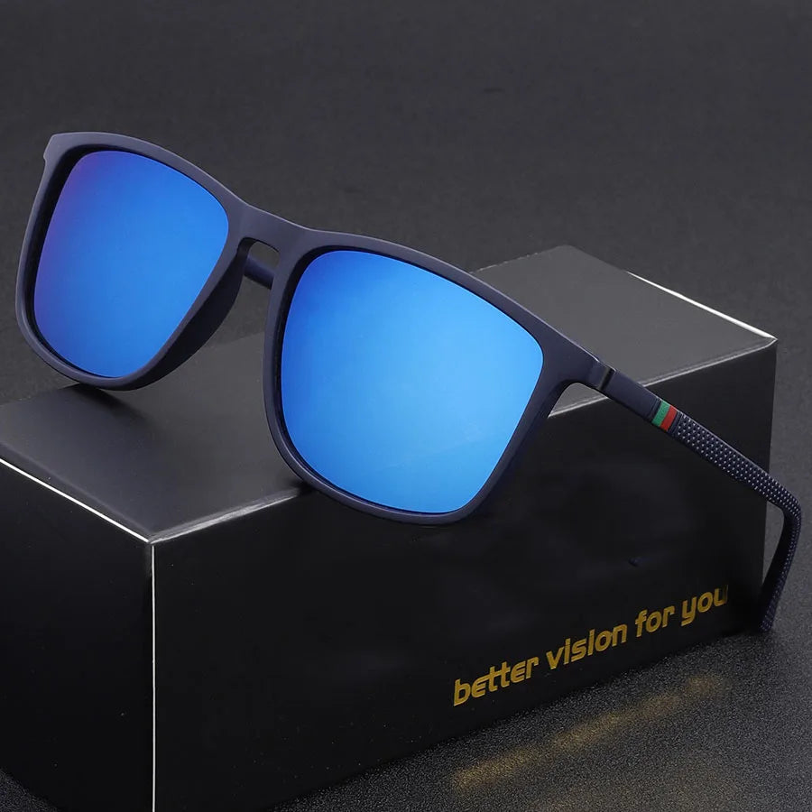 Jo Modern Lightweight Square Sunglasses for Men