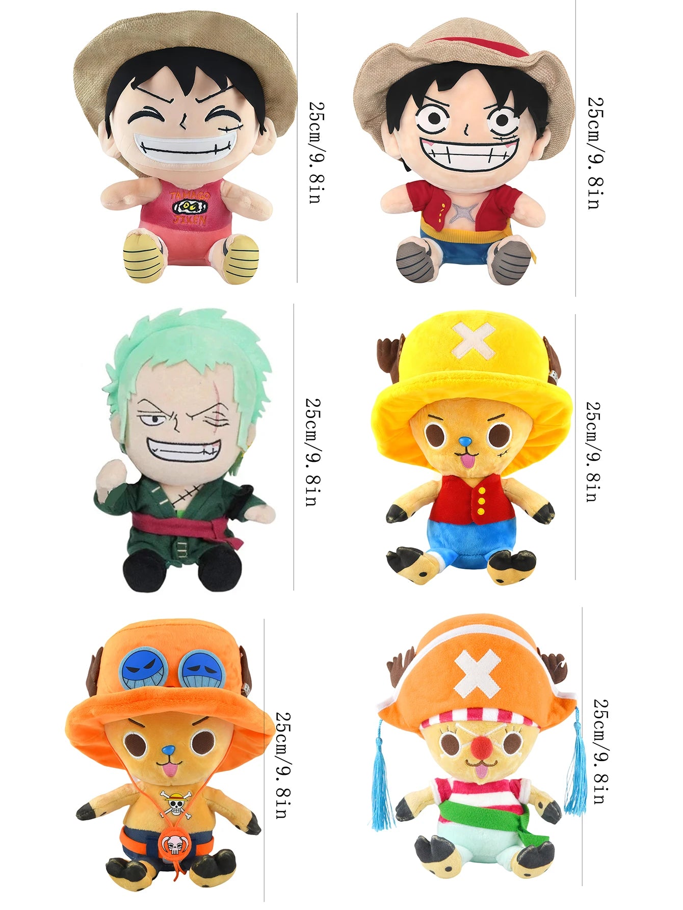 Jo Iconic One Piece Stuffed Figure Series 25cm