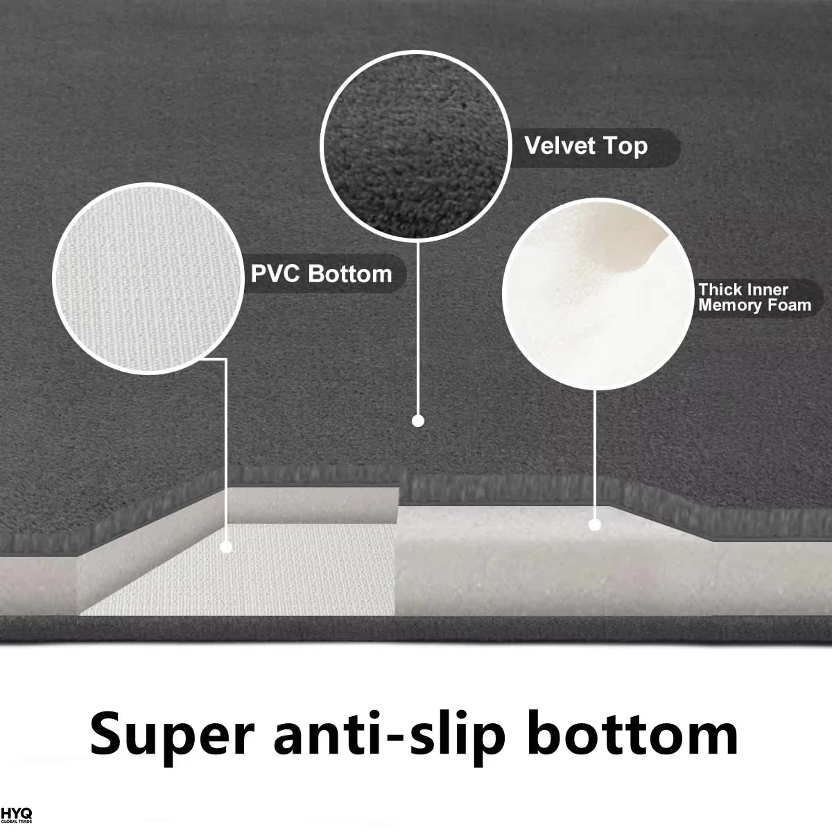 Jo Essential Plush Bath Mat