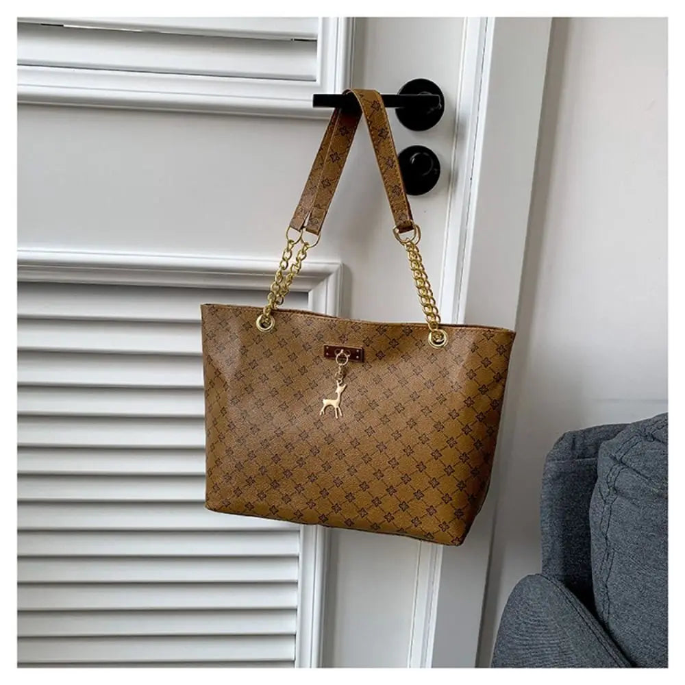 Jo Classic Print Handbag