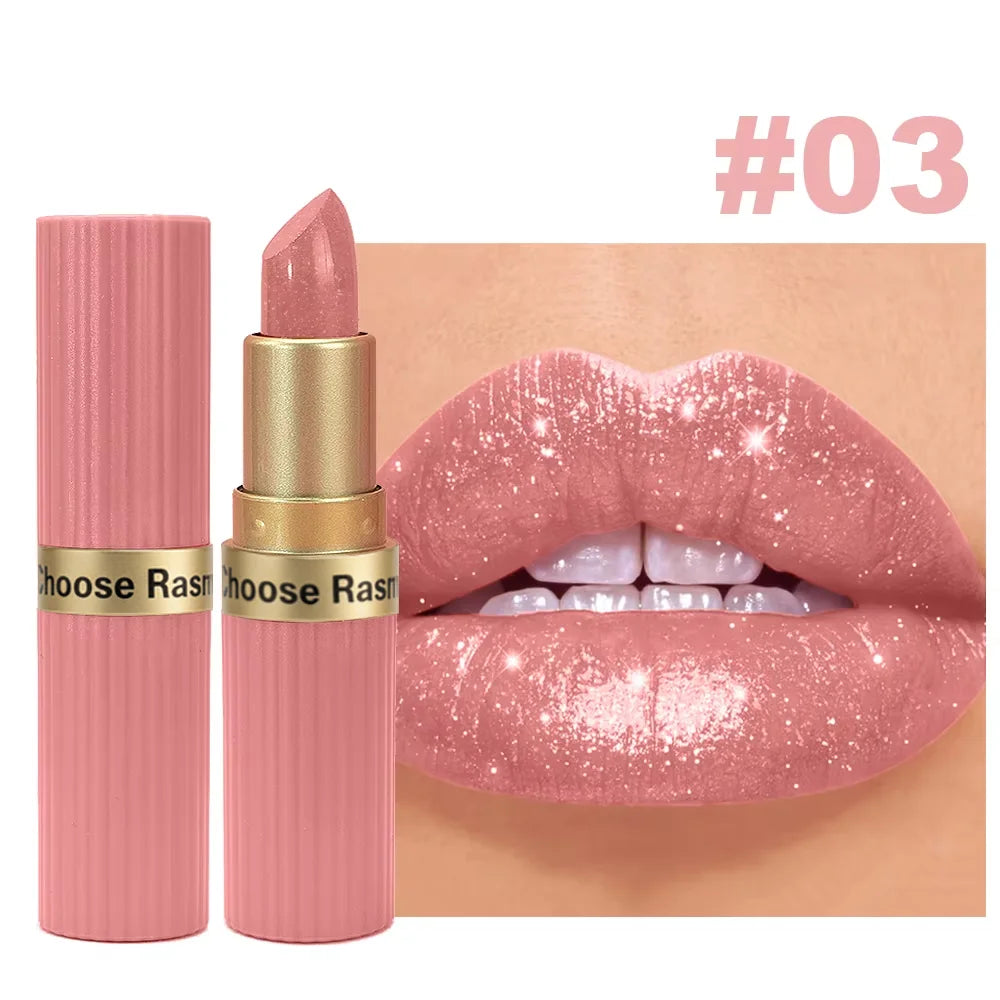 Jo Luxe Shimmer Diamond Lipstick