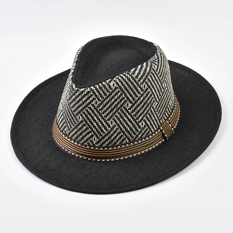 Jo Classic Men’s Panama Straw Hat for Summer