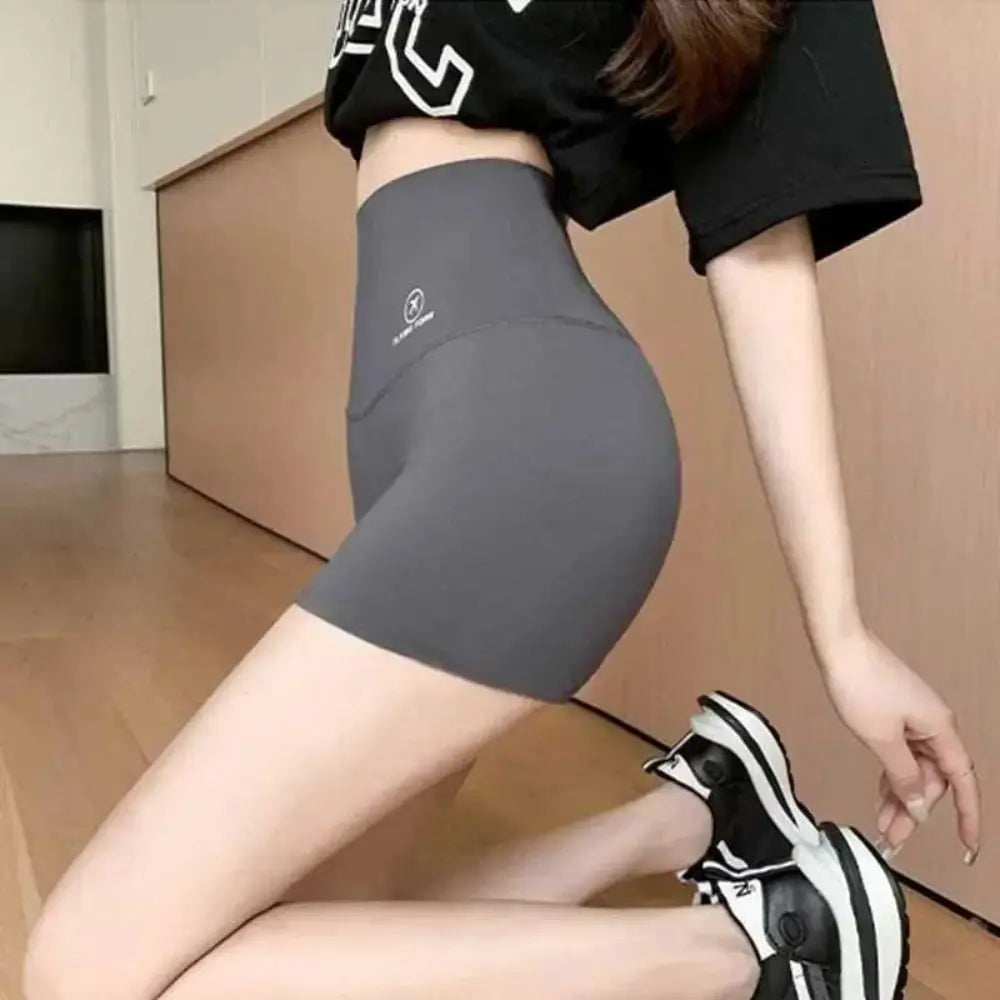 New Seamless Sports Shorts Women Body Shaping High Waist