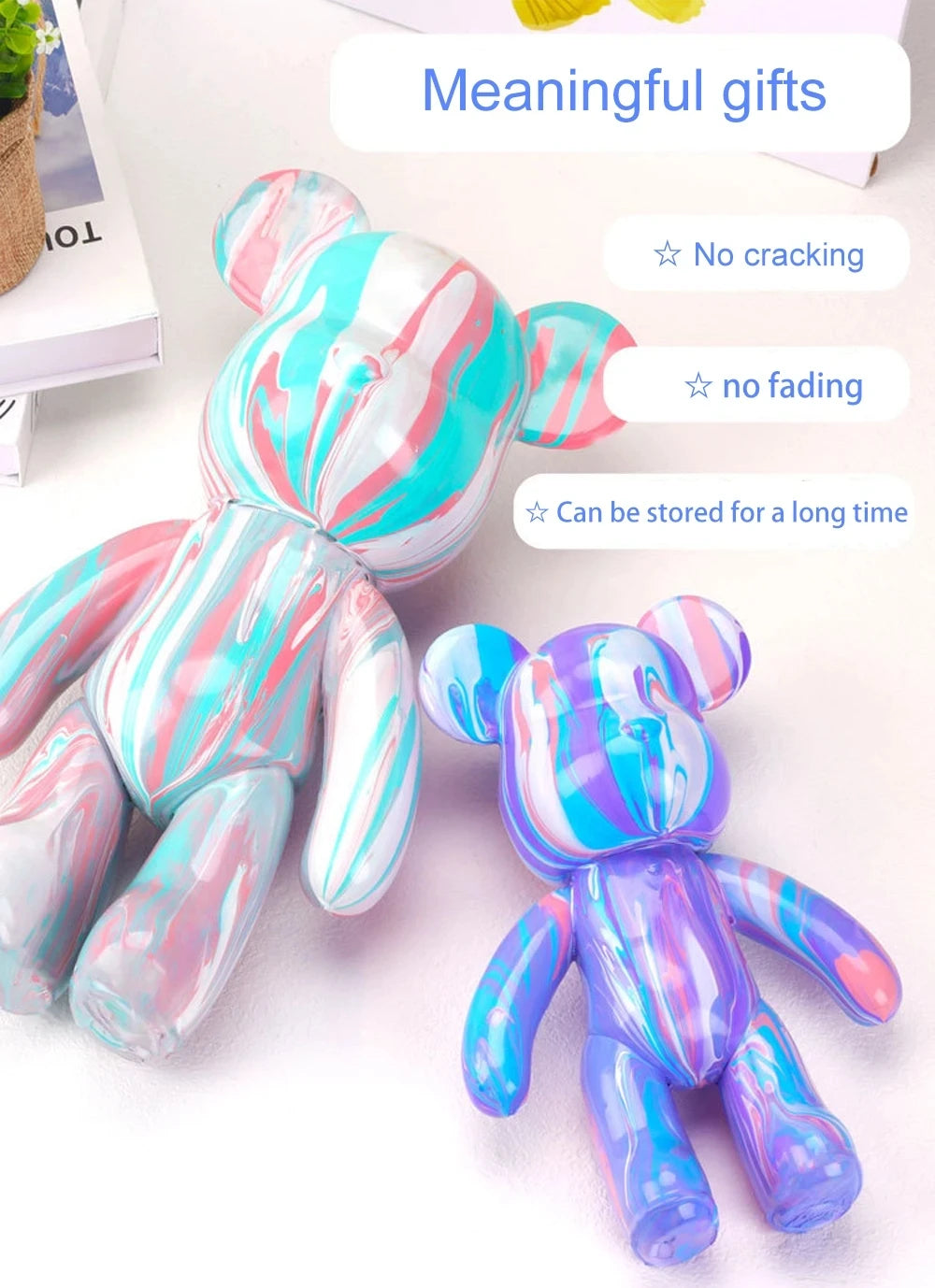 Jo Designer Graffiti Bear Doll