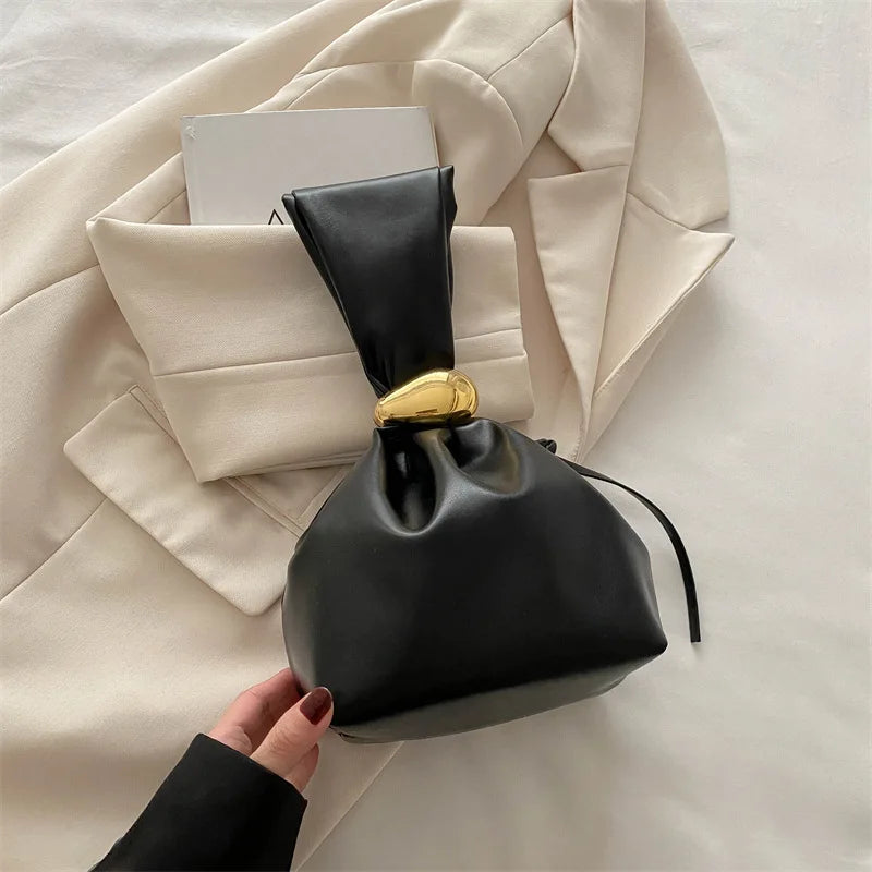 Jo Signature Pleated Bucket Pouch