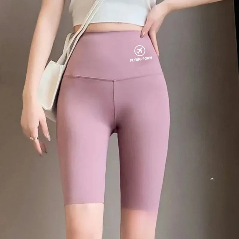 Jo High-Waist Seamless Lifting Yoga Shorts