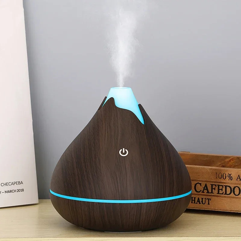 Jo LumaWood 7-Color Ultrasonic Mist Station