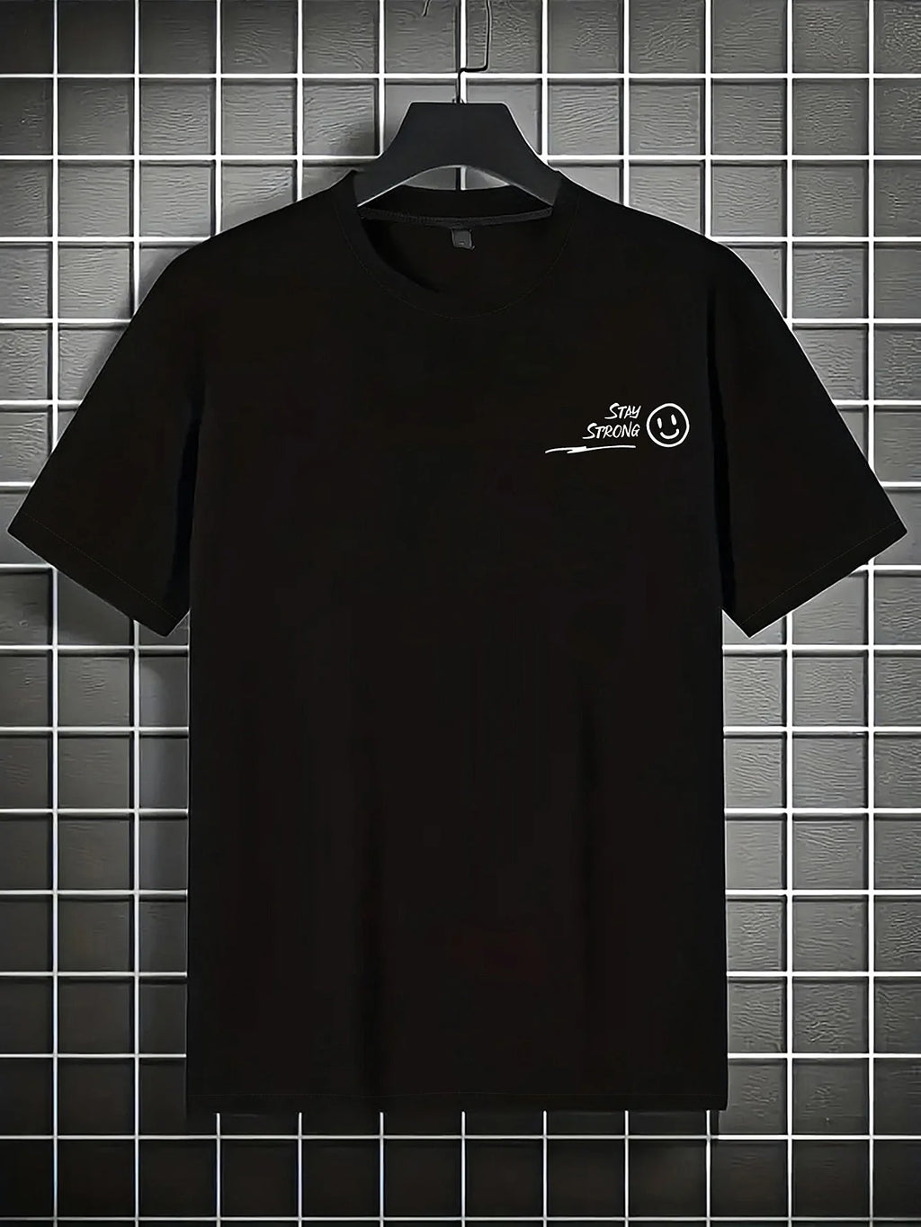 Urban Letter Print Loose Street Tee