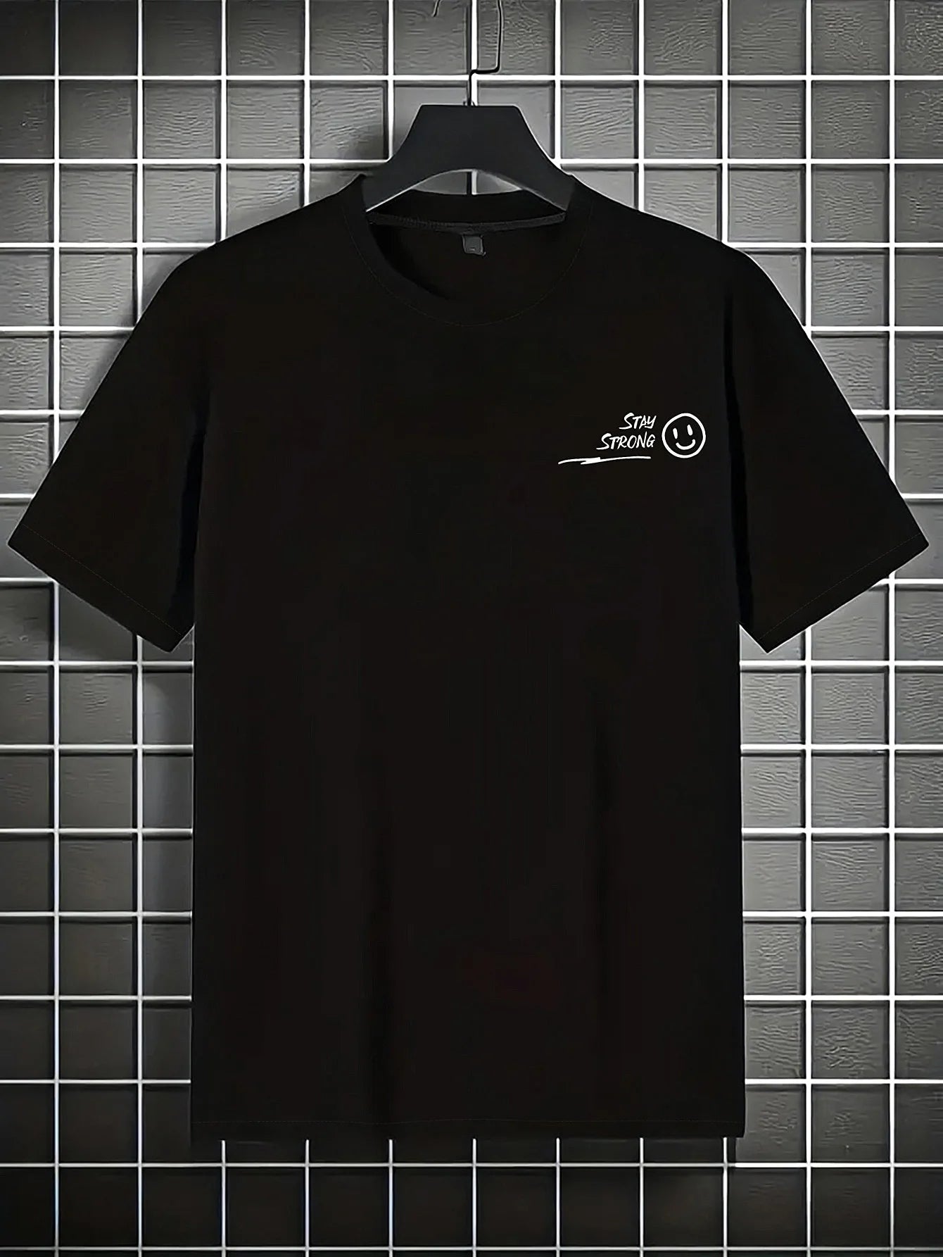 Urban Letter Print Loose Street Tee