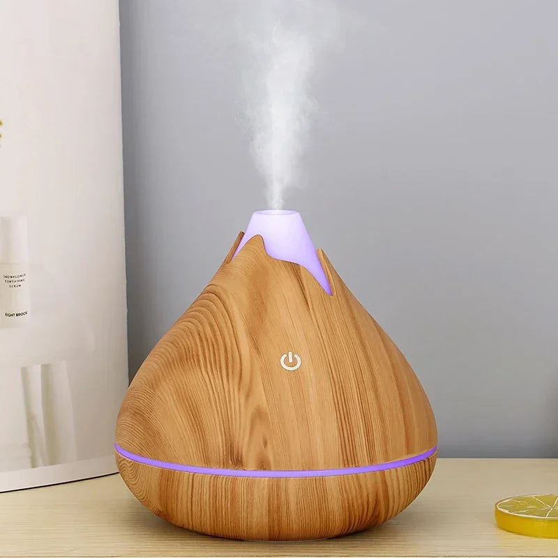 Jo LumaWood 7-Color Ultrasonic Mist Station