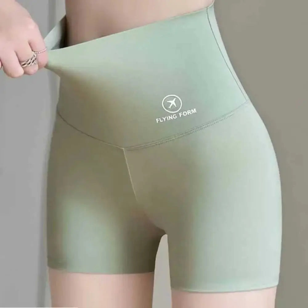 New Seamless Sports Shorts Women Body Shaping High Waist