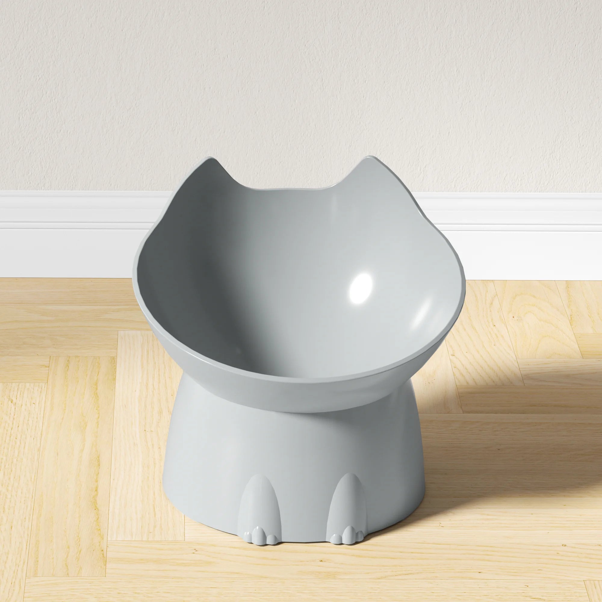 Jo Refined Neck-Support Cat Bowl