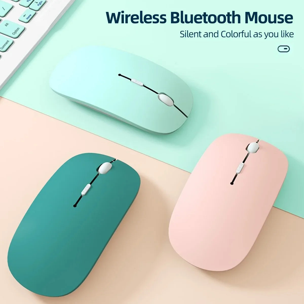 Jo Streamline Wireless Silent Mouse