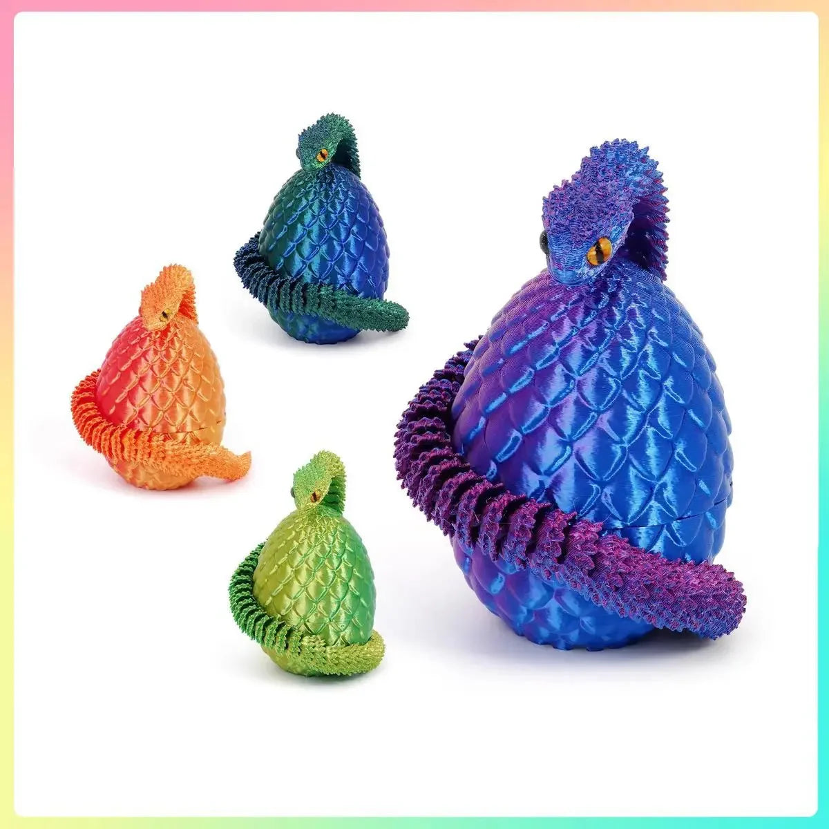 Jo Modern 3D-Crafted Serpent Collectible
