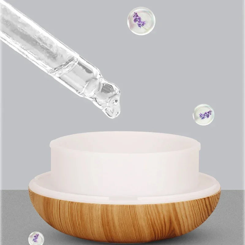 Jo LumaWood 7-Color Ultrasonic Mist Station
