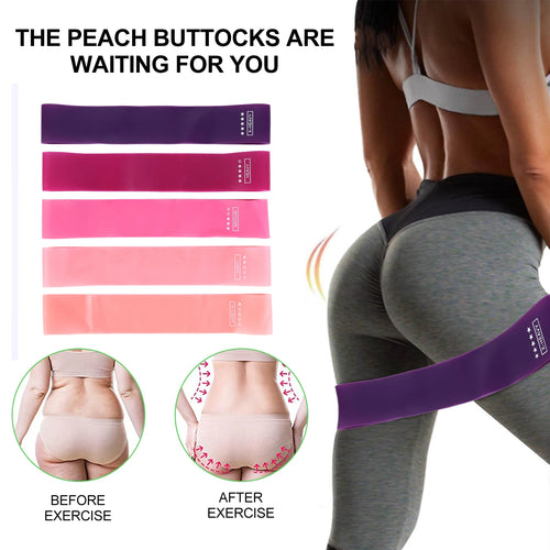 Elastic Band Recovery Belt for Girls Present (with Cloth Bag 1 Each of 5 Colors)
