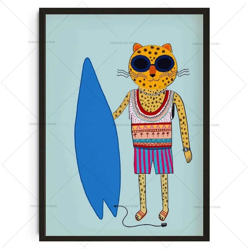 Jo Tropical Preppy Art Collection