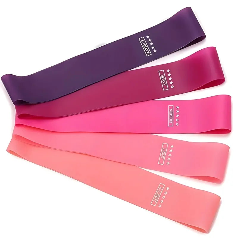 5 Piece Exercise Resistance Bands,