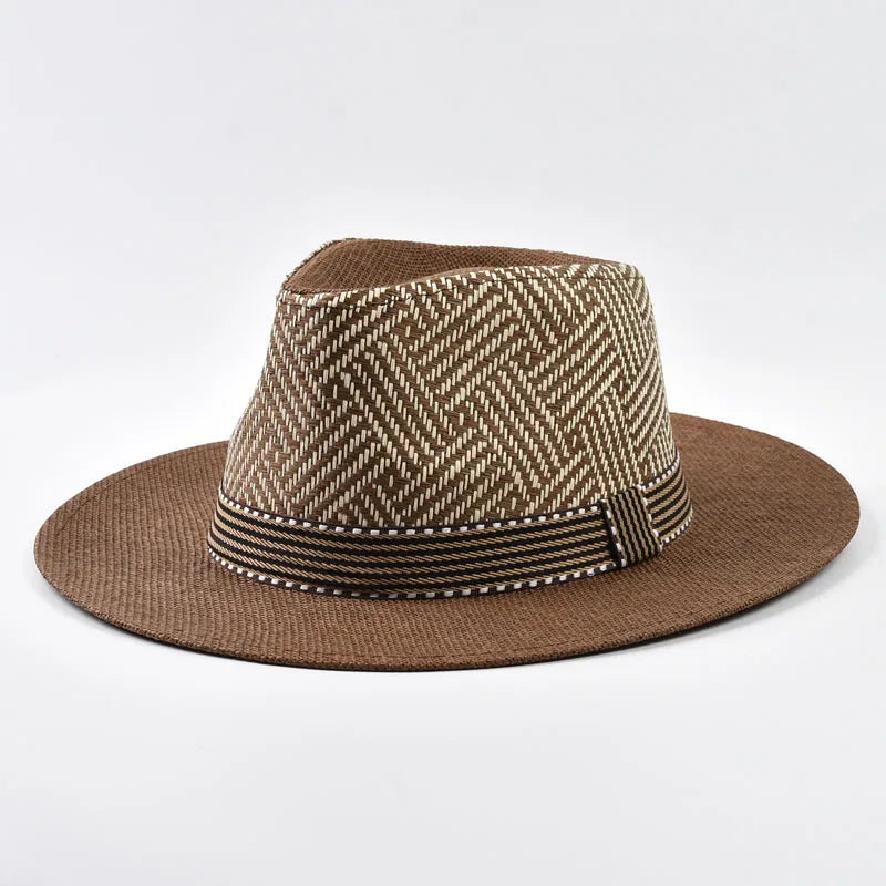 Jo Classic Men’s Panama Straw Hat for Summer