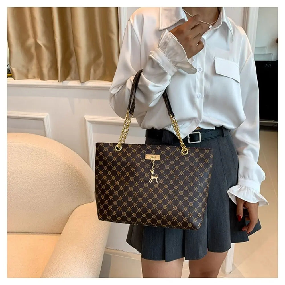 Jo Classic Print Handbag