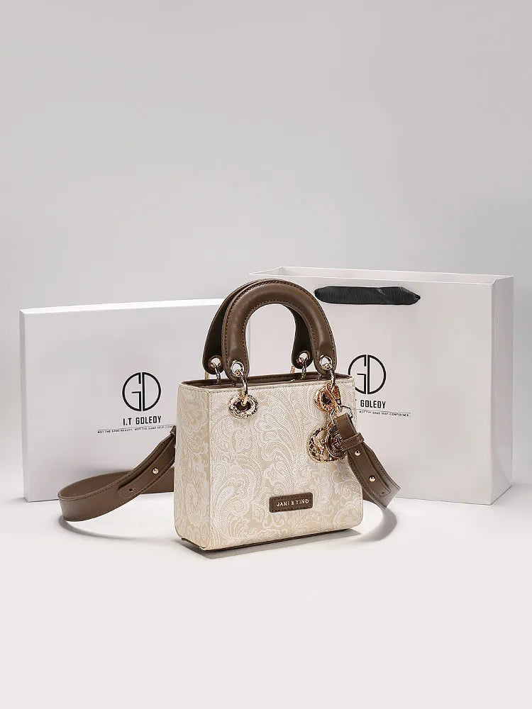 Jo Luxury and Versatile Handheld Square Bag