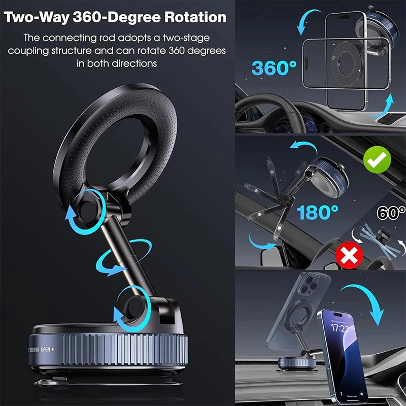 Vacuum Magnet Bracket Upgraded Version