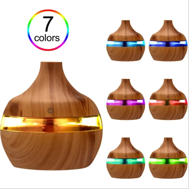 300 ml Jo Serenity Wood-Finish Aromatherapy Hub