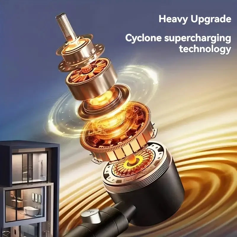Hydro-Flow 5-Mode Spa Shower