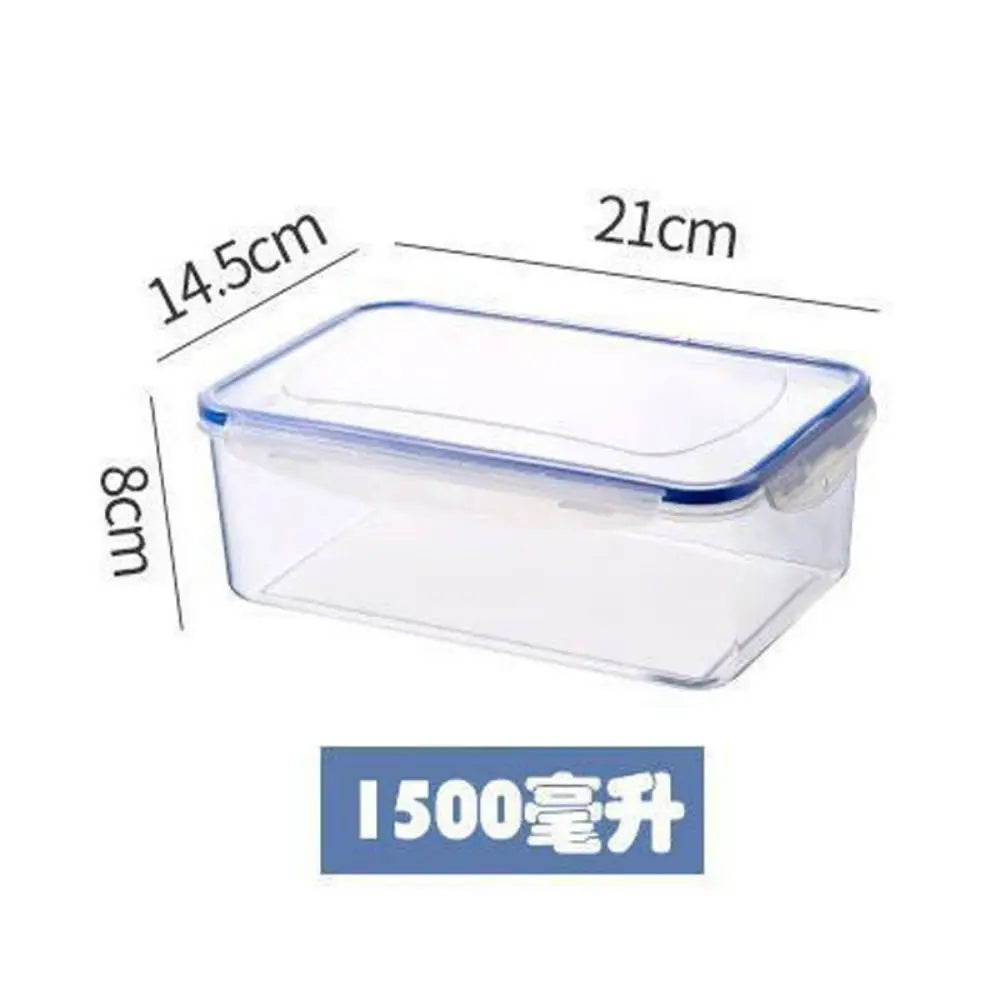 Refrigerator Preservation Box, Double-Layer, Large Capacity, Sealed Box, Vegetable and Fruit, Food Grade, Drain