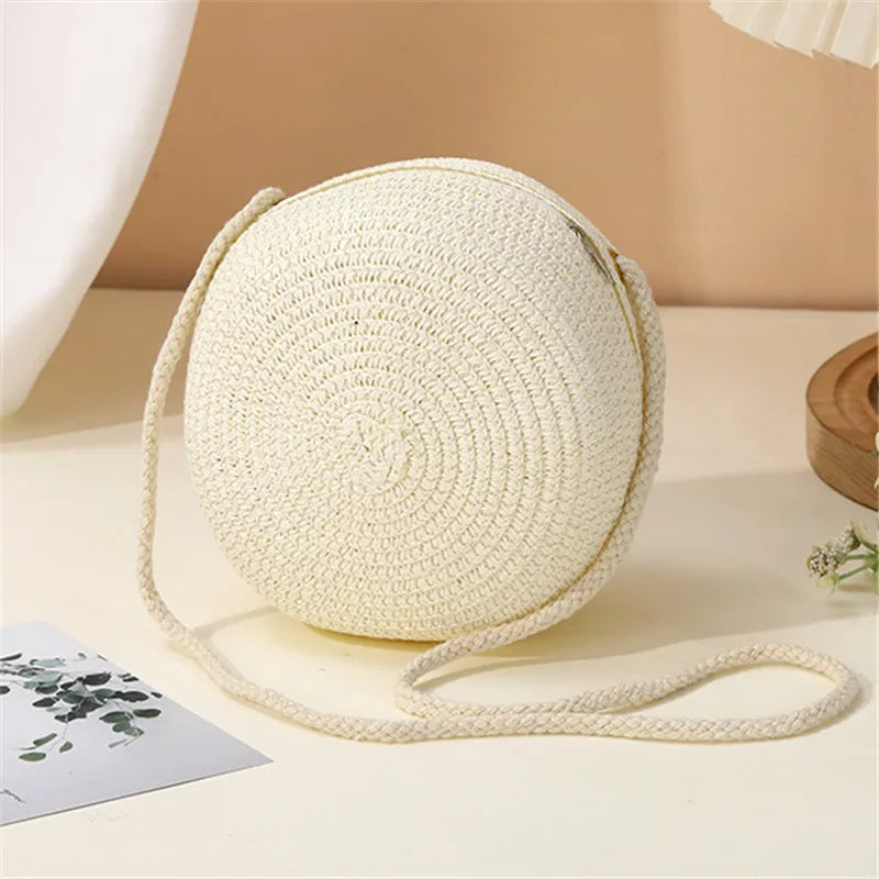 The Classic Lock-Clasp Straw Bag