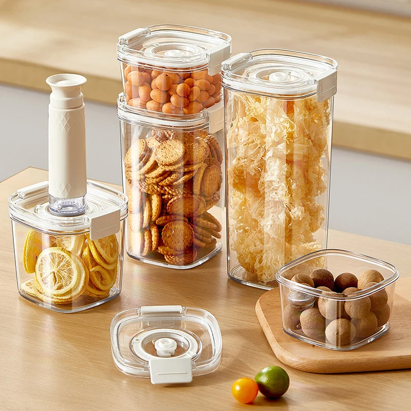 Jo FreshSeal Vacuum Kitchen Canister