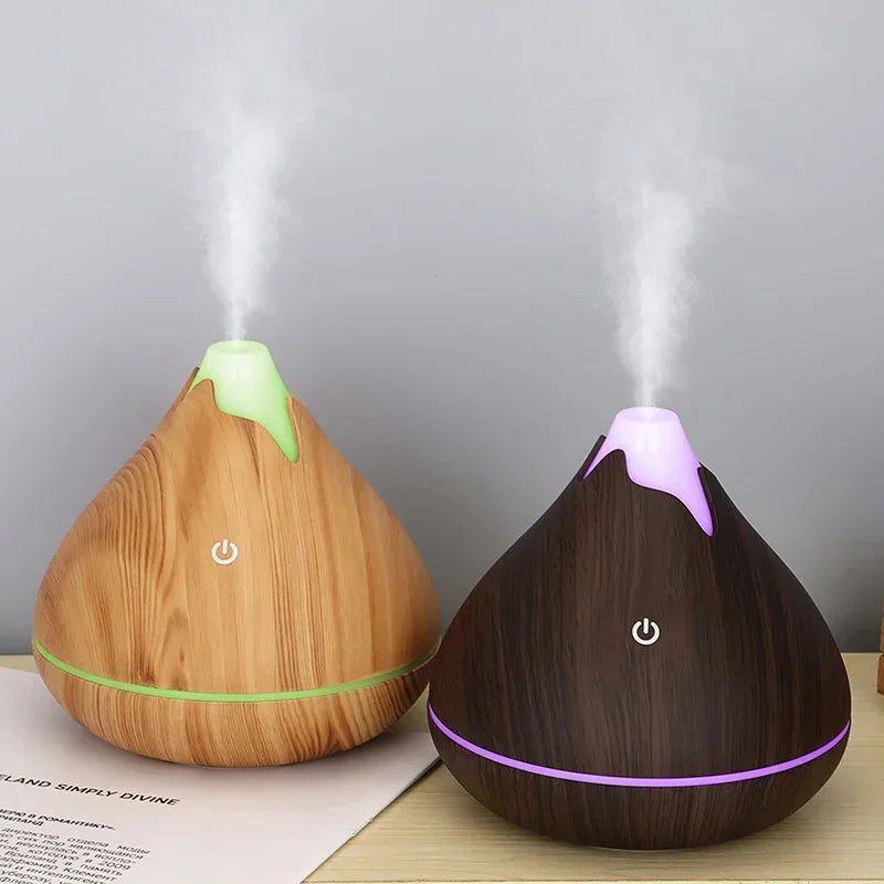 Jo LumaWood 7-Color Ultrasonic Mist Station