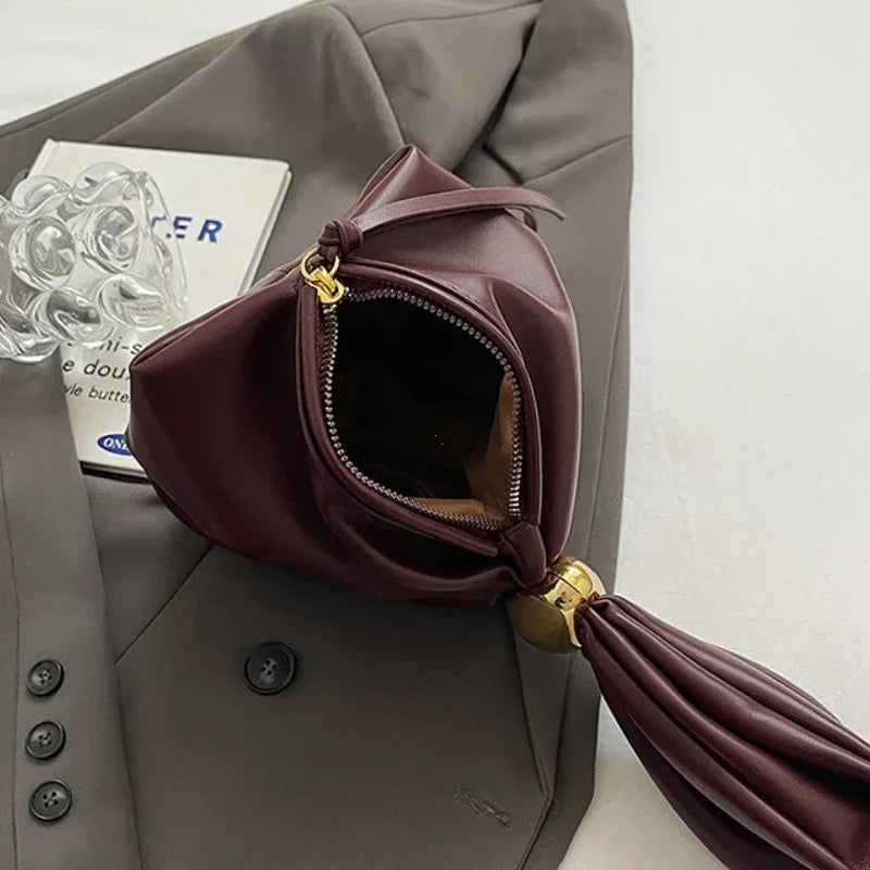 Jo Signature Pleated Bucket Pouch