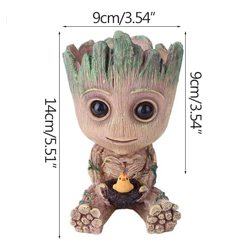 Jo Groot Desktop Succulent Planter & Pen Holder